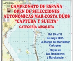 VI Campeonato de España de Pesca Mar Costa Dúos en La Manga